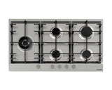 Foster 7016 032 Piano Cottura da Incasso Gas 5 Fornelli Acciaio Inossidabile