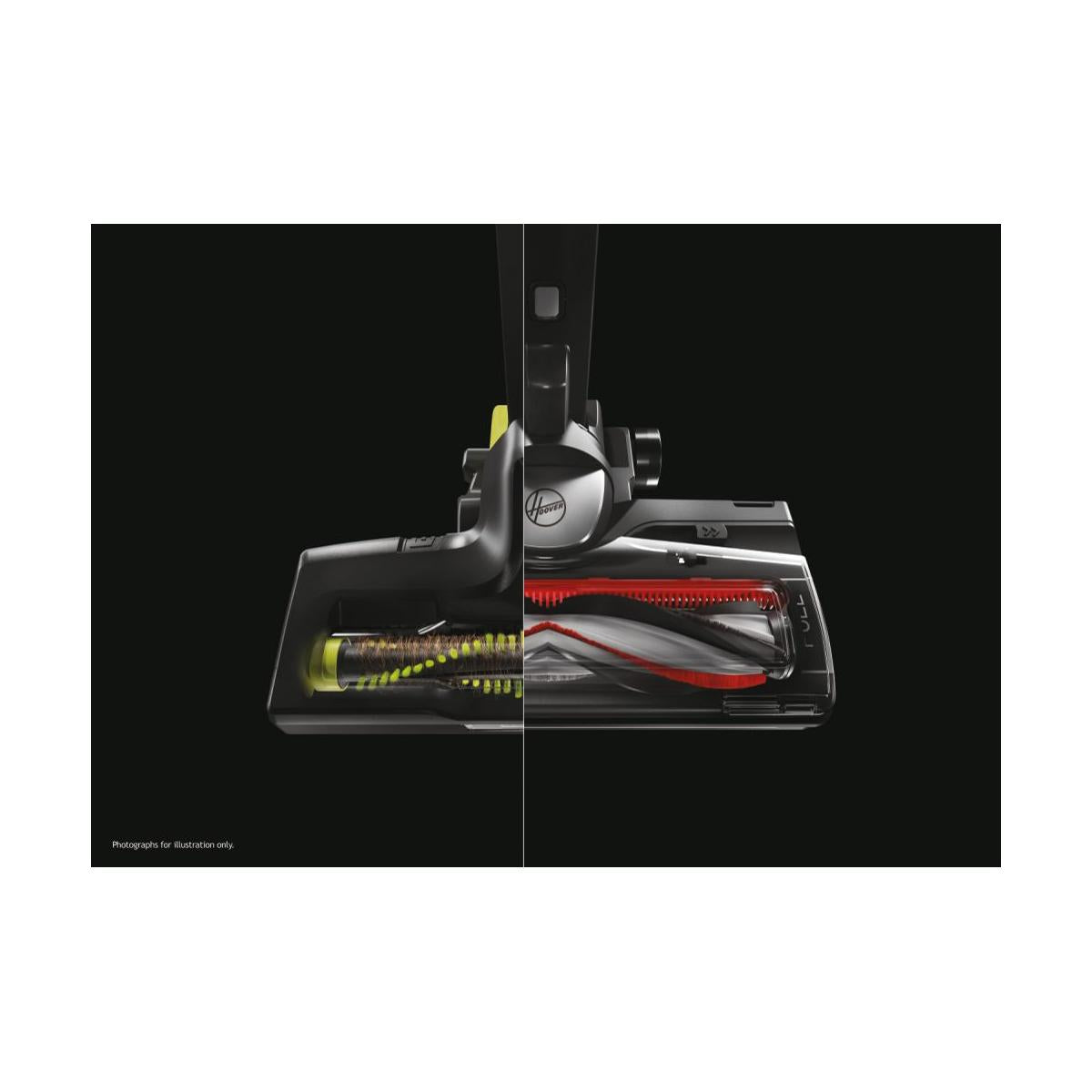 Hoover Aspirapolvere HF522STP 011 senza Sacchetto 0,45 L 290 W Blu Grigio