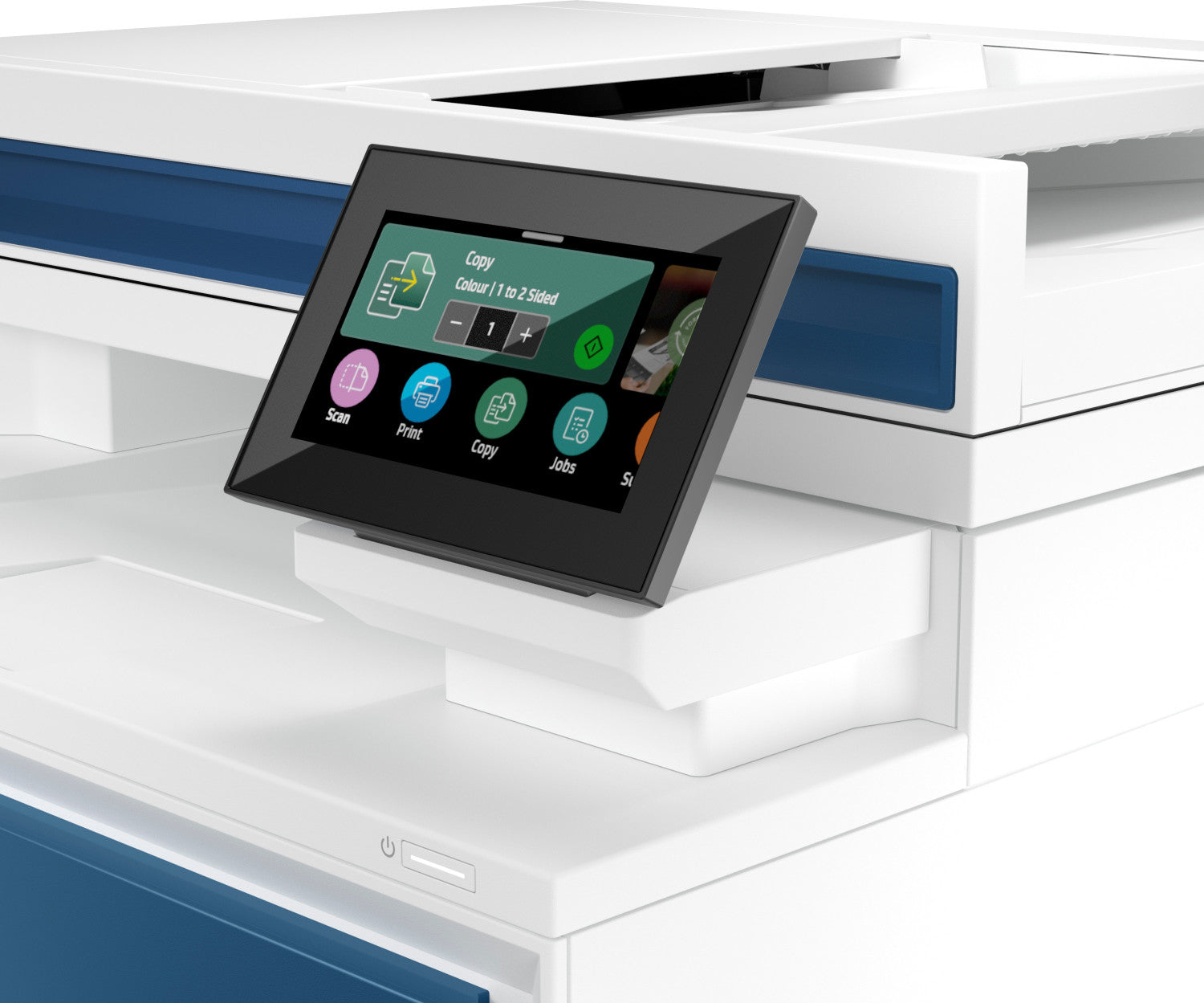 HP 4RA83F Stampante Color LaserJet Pro MFP 4302dw Printer Laser A4 600x600 DPI 33 ppm Wi Fi Bianco Blu