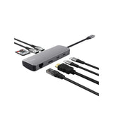 Trust 25672 hub di interfaccia USB tipo-C Grigio
