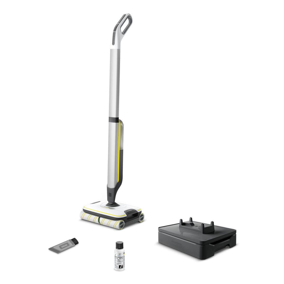 Karcher FC 7 CORDLESS Lavapavimenti Bagnato Senza Sacchetto 2,85 Ah Nero Giallo Bianco