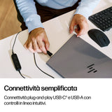 HP Poly Cuffie cablate stereo Mission 425 USB