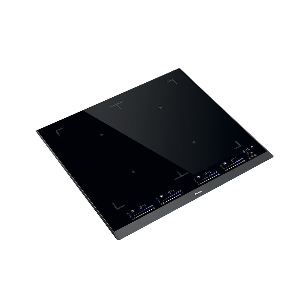 Pando PI-3200 Nero Da incasso 59 cm Piano cottura a induzione 4 Fornello(i)