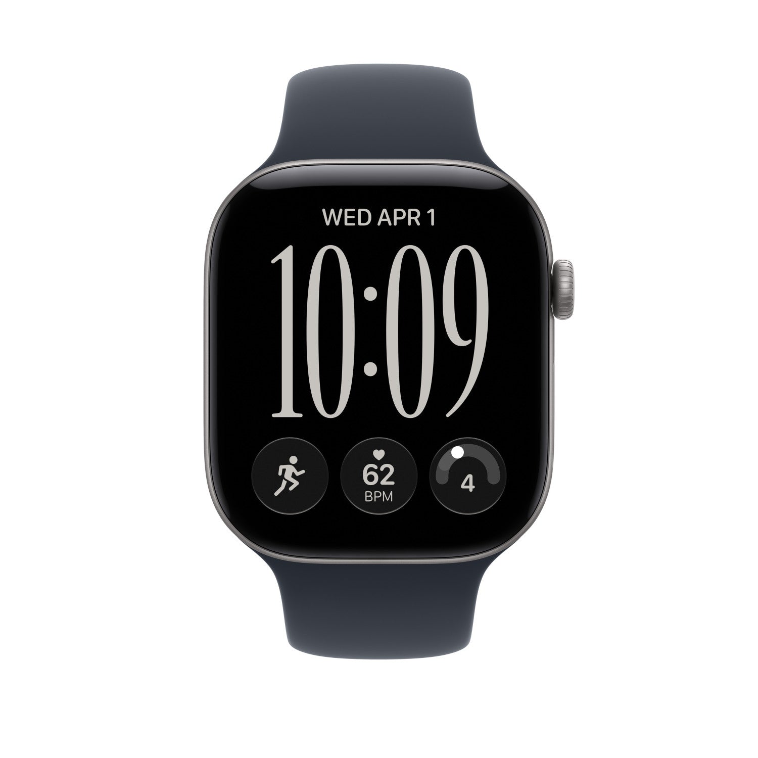 Apple Cinturino Sport blu marino (46 mm) - M/L