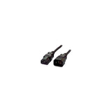Equip 112100 cavo di alimentazione Nero 1,8 m Accoppiatore C13 Accoppiatore C14