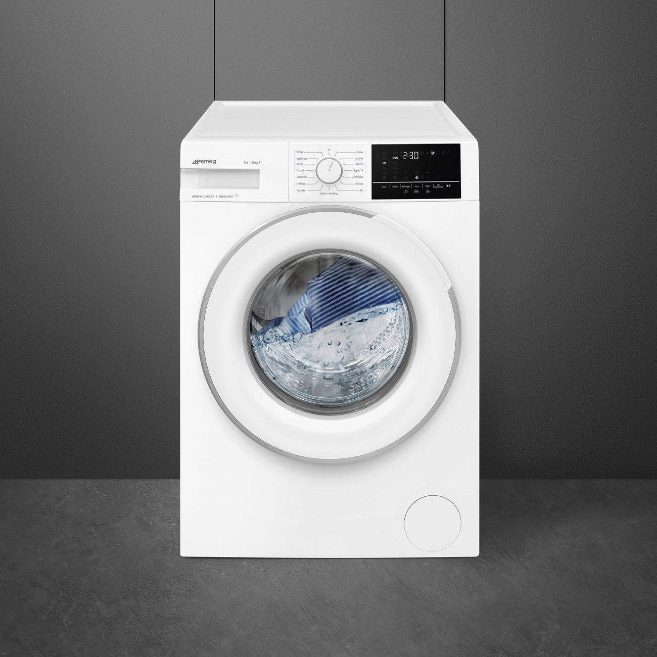 Smeg WN94SEA Lavatrice Caricamento frontale 9 kg 1400 Giri/min Bianco