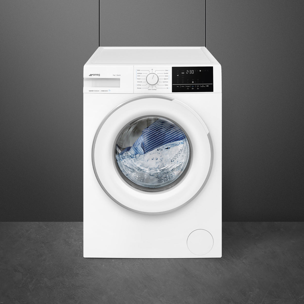 Smeg WN94SEA Lavatrice Caricamento frontale 9 kg 1400 Giri/min Bianco