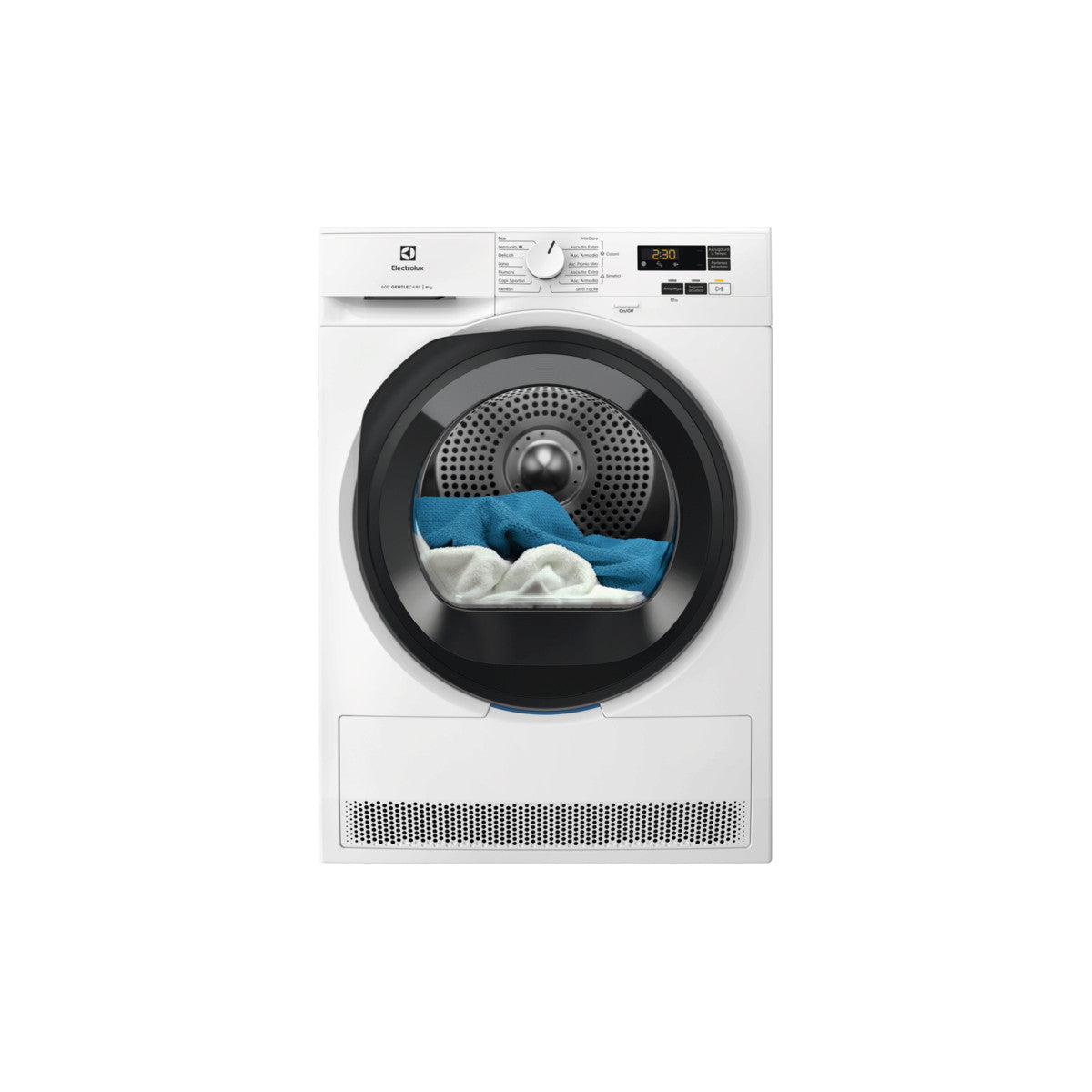 Electrolux EW6HBG19G asciugatrice Libera installazione Caricamento frontale 9 kg Bianco