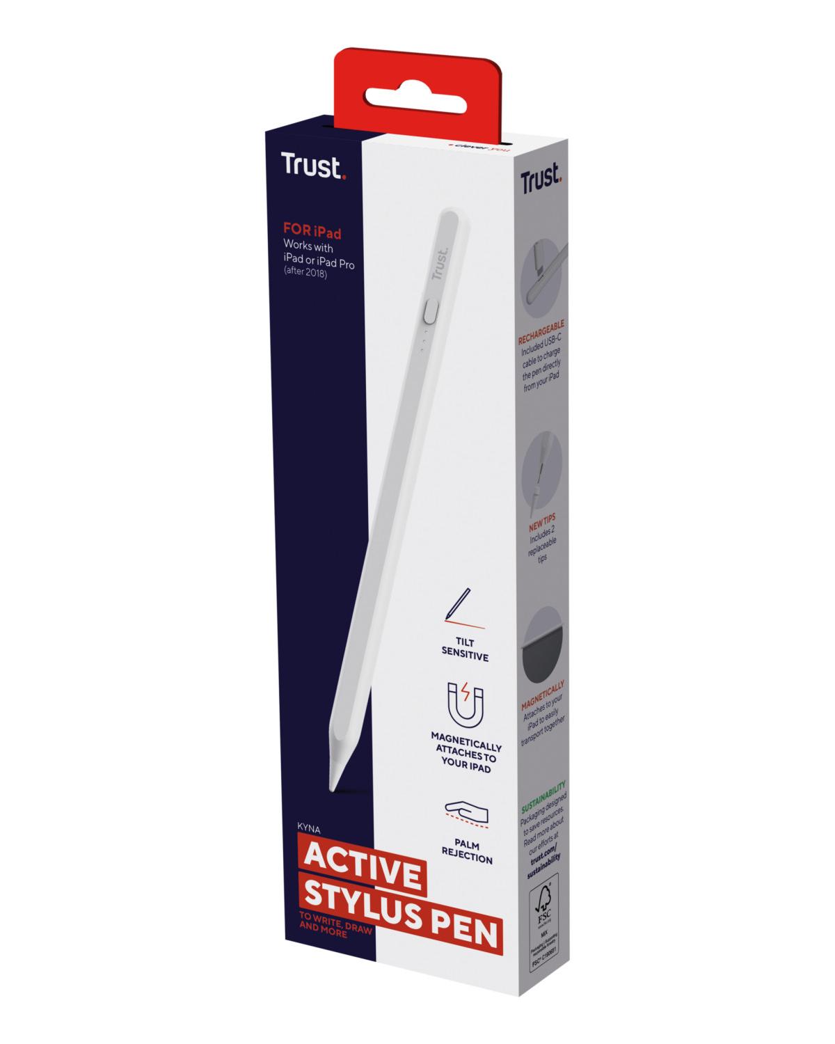 Trust Kyna penna per PDA 13 g Bianco