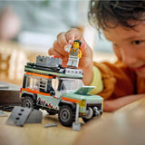 LEGO City Fuoristrada 4x4 di Montagna 60447 Set da Costruzione 6 Anni 221 Pezzi