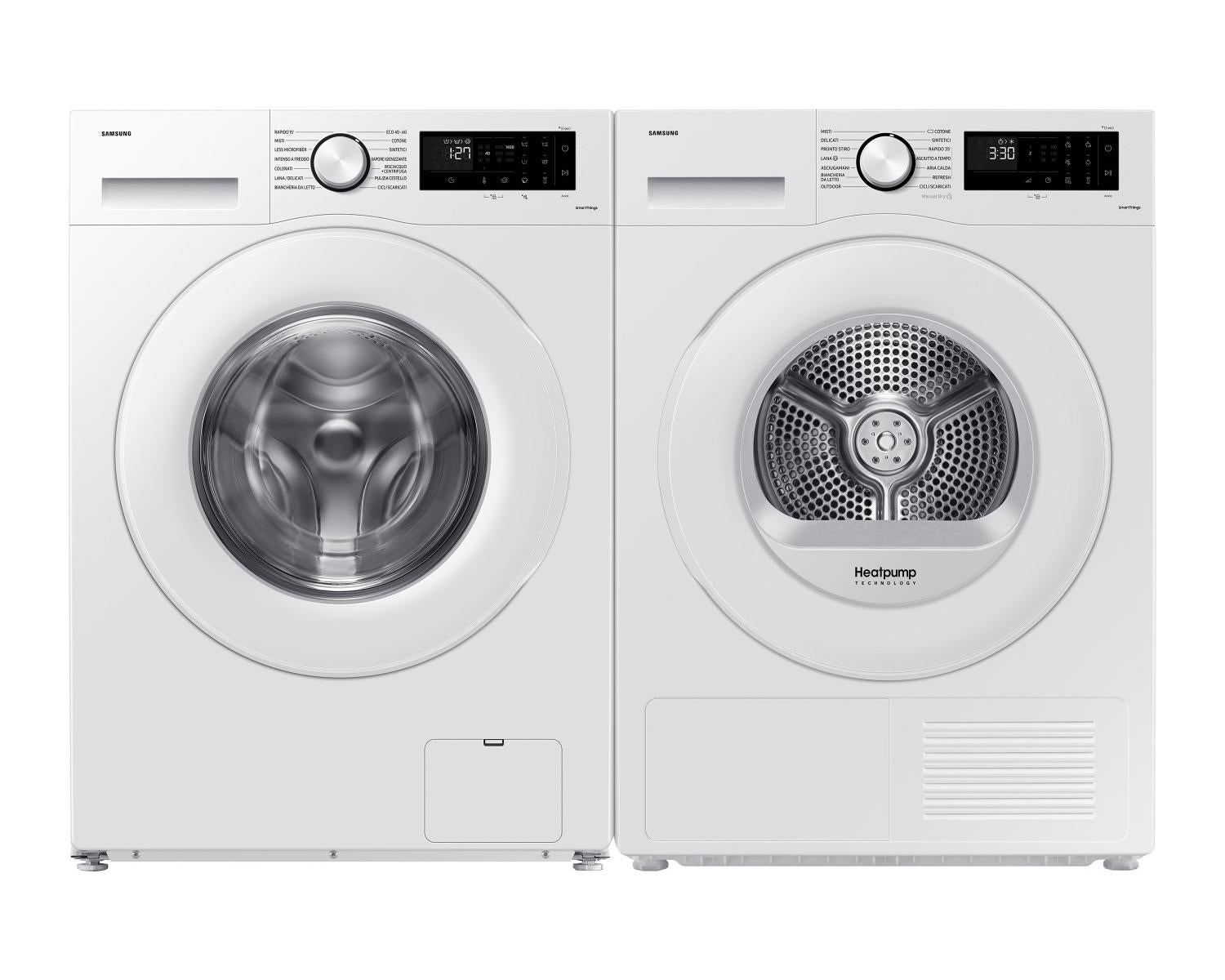Samsung WW90CGC04DTEET Lavatrice Crystal Clean 9 Kg Bianco