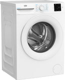Beko b300 BMWRU3821W: Lavatrice 8kg, Classe A, 1200giri, linea estetica NX, motore inverter, Display Touch, oblò bianco, tecnologia EnergySpin