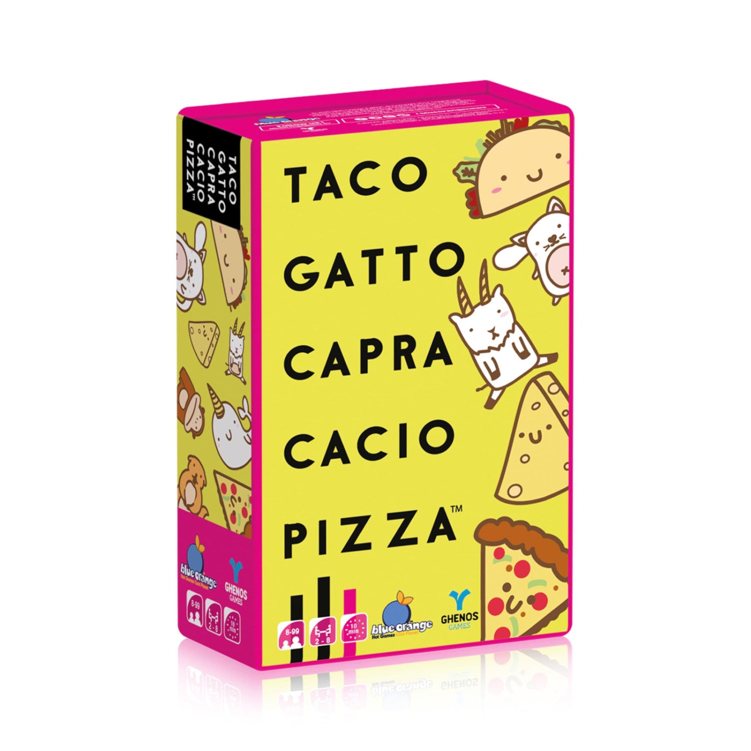 Ghenos Games Taco Gatto Capra Cacio Pizza