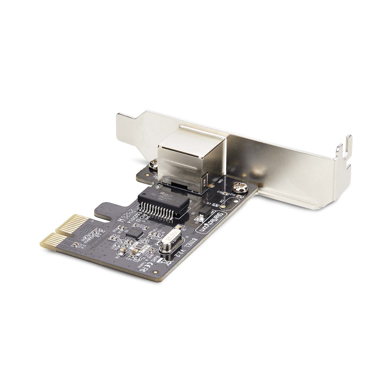 StarTech.com Scheda di rete PCIe Gigabit a 1 porta, scheda NIC a basso profilo, adattatore di rete LAN PCI Express 10/100/1000Mbps, Realtek RTL8111H, Windows e Linux, conforme a TAA