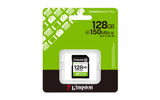 Kingston Technology 128GB SDXC Canvas Select Plus Gen3 150MB/s C10 UHS-I U1 V10
