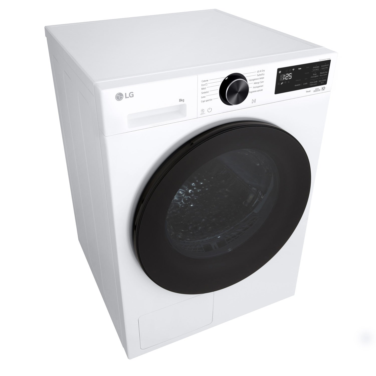 LG RHX7010TLB Asciugatrice Intelligente AI Dry 10 kg Classe C Bianco