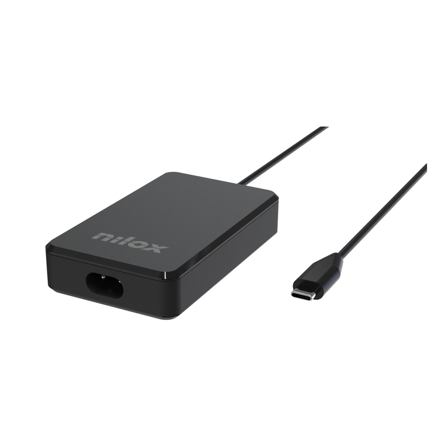 Nilox NXPDCGAN100W Caricabatterie per dispositivi mobili Computer portatile, Tablet, Smartphone Nero AC Ricarica rapida Interno
