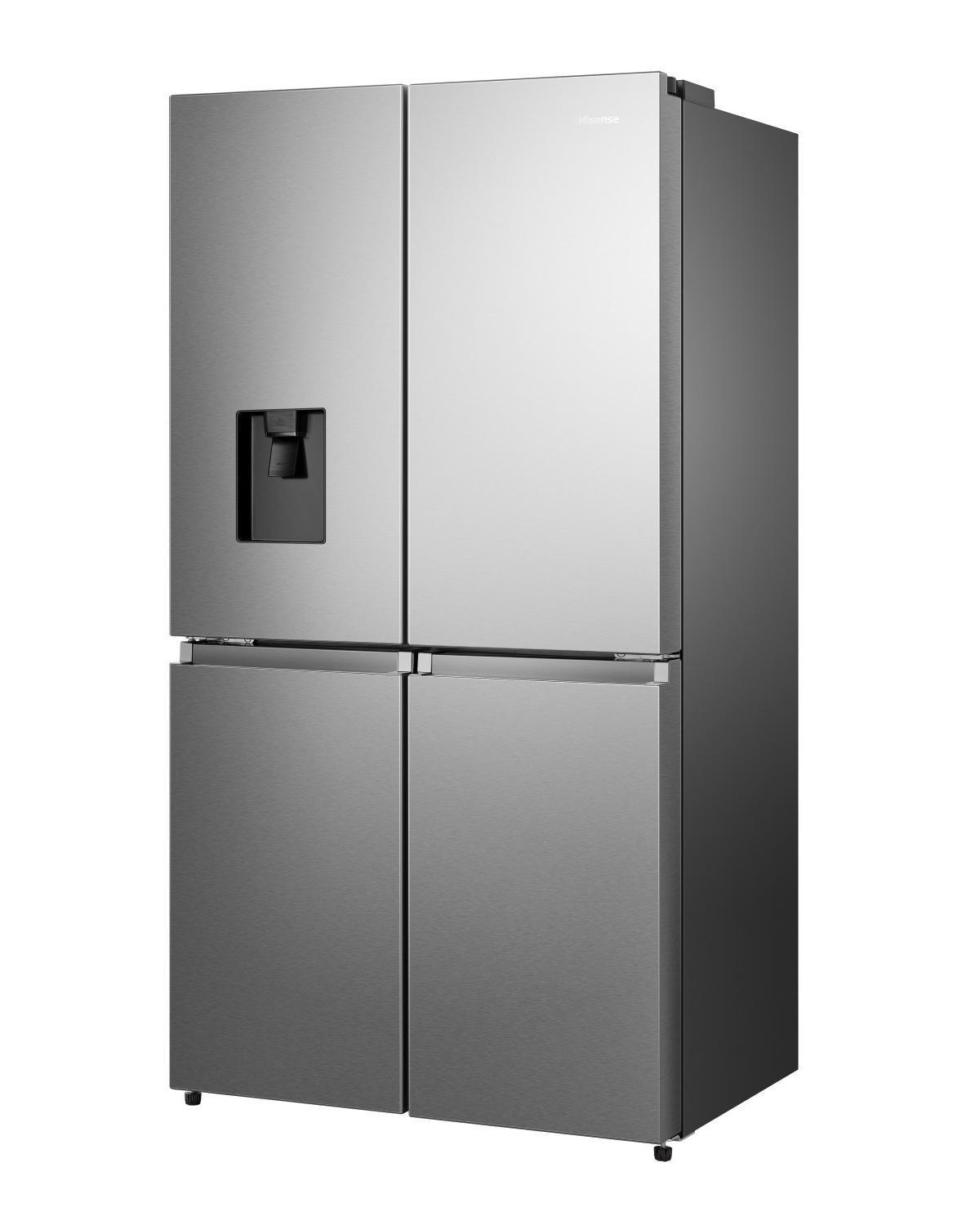 Hisense RQ758N4SWSE frigorifero side-by-side Libera installazione 606 L E Acciaio inox