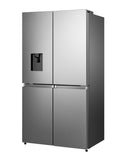 Hisense RQ758N4SWSE frigorifero side-by-side Libera installazione 606 L E Acciaio inox