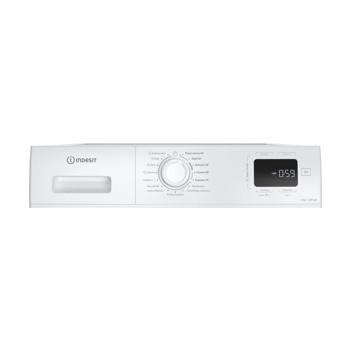 Indesit Lavatrice a libera installazione IM 642B MY TIME IT Bianco