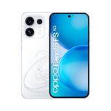 OPPO Reno15 FS 5G AI Smartphone, Tripla fotocamera 50 8 50MP, Selfie 50MP, Display 6.57 120HZ AMOLED FHD , 6500mAh, RAM 8GB(Esp2GB/4GB/8GB) ROM 512GB Versione Italia , Pop White