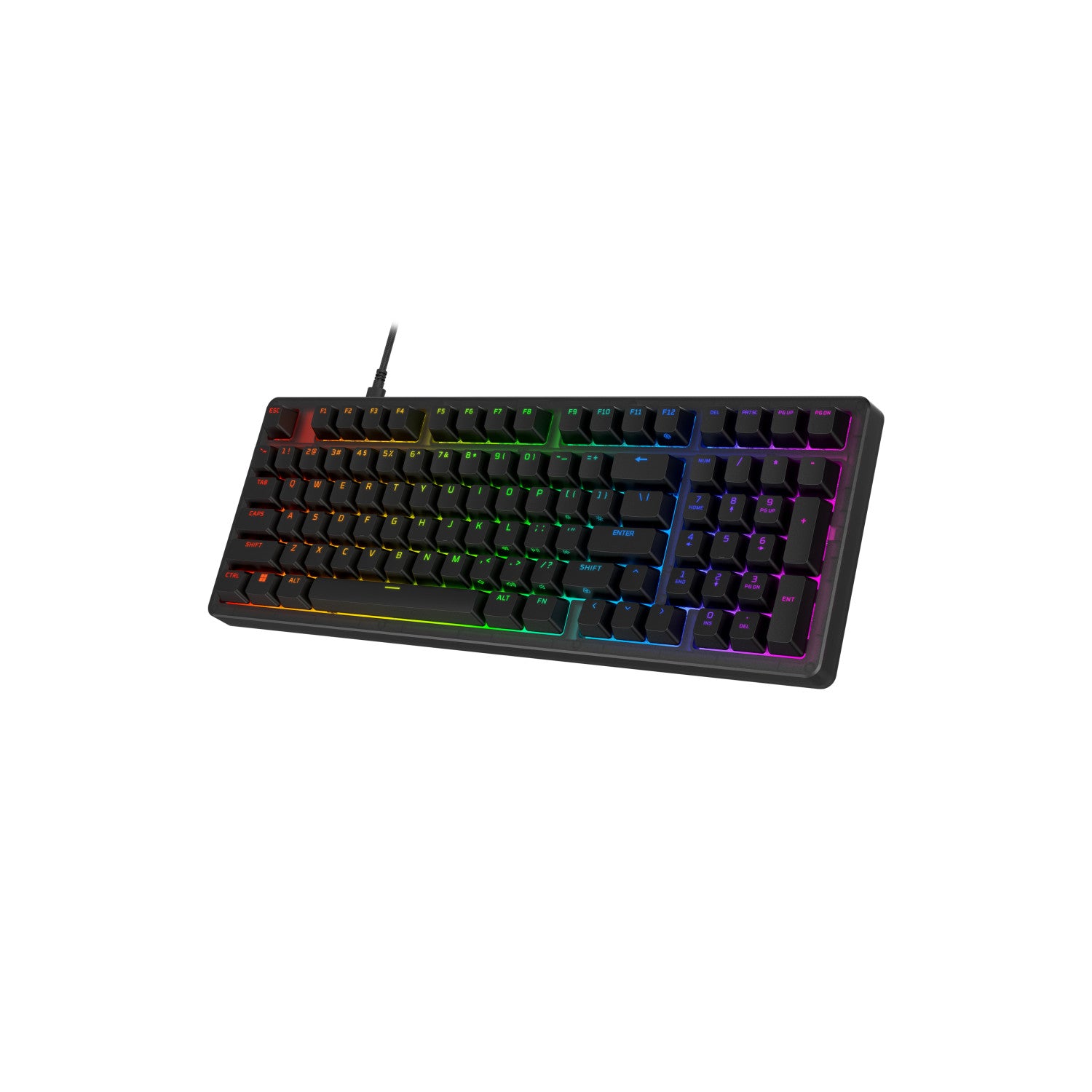 HyperX Origins 2 1800 tastiera Gaming USB Nero