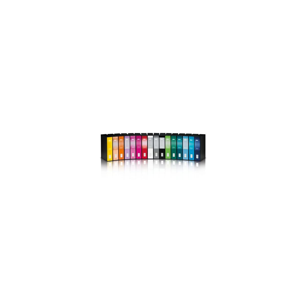 Rexel D26204 raccoglitore ad anelli Foolscap Nero, Blu