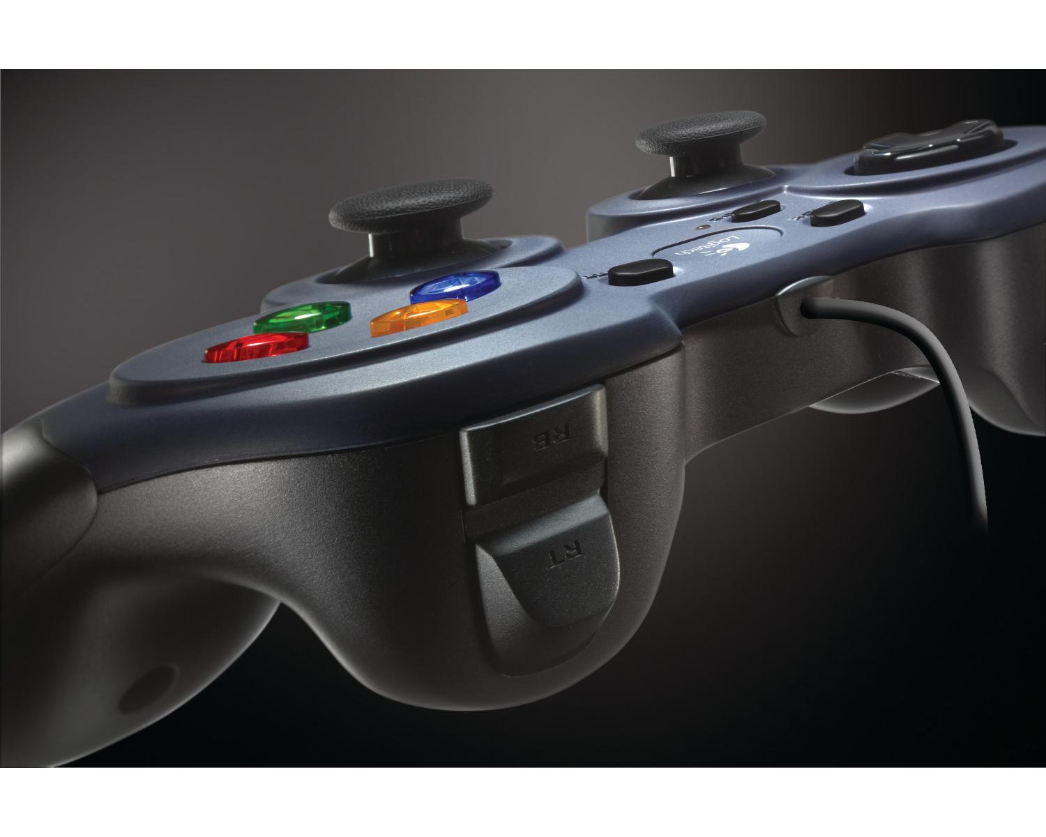 Logitech G F310 Nero, Blu, Multicolore USB 2.0 Gamepad Analogico/Digitale PC