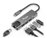Equip 133489 replicatore di porte e docking station per laptop Cablato USB 3.2 Gen 1 (3.1 Gen 1) Type-C Grigio
