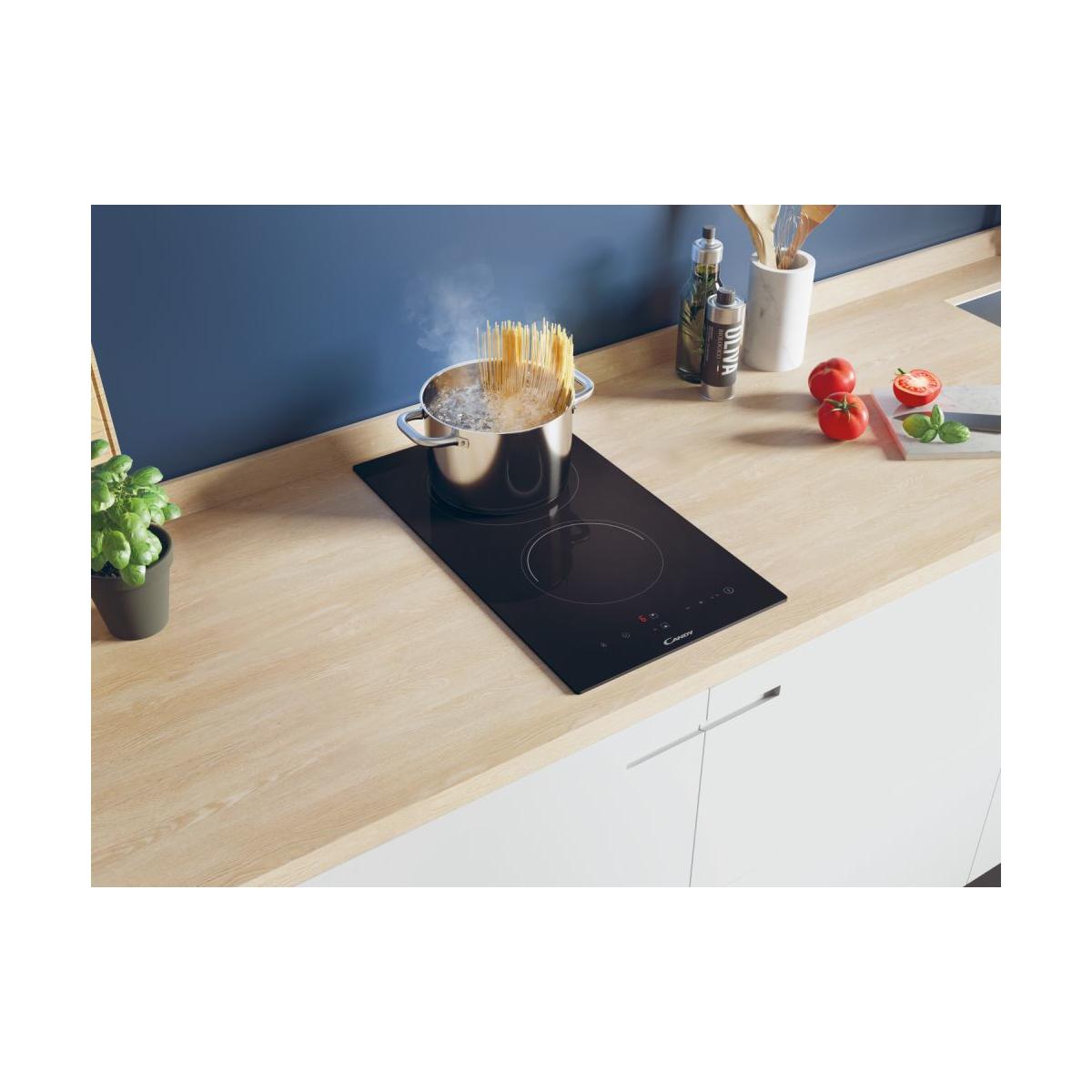 Candy Timeless CDH30 Nero Da incasso 28.8 cm Ceramica 2 Fornelli