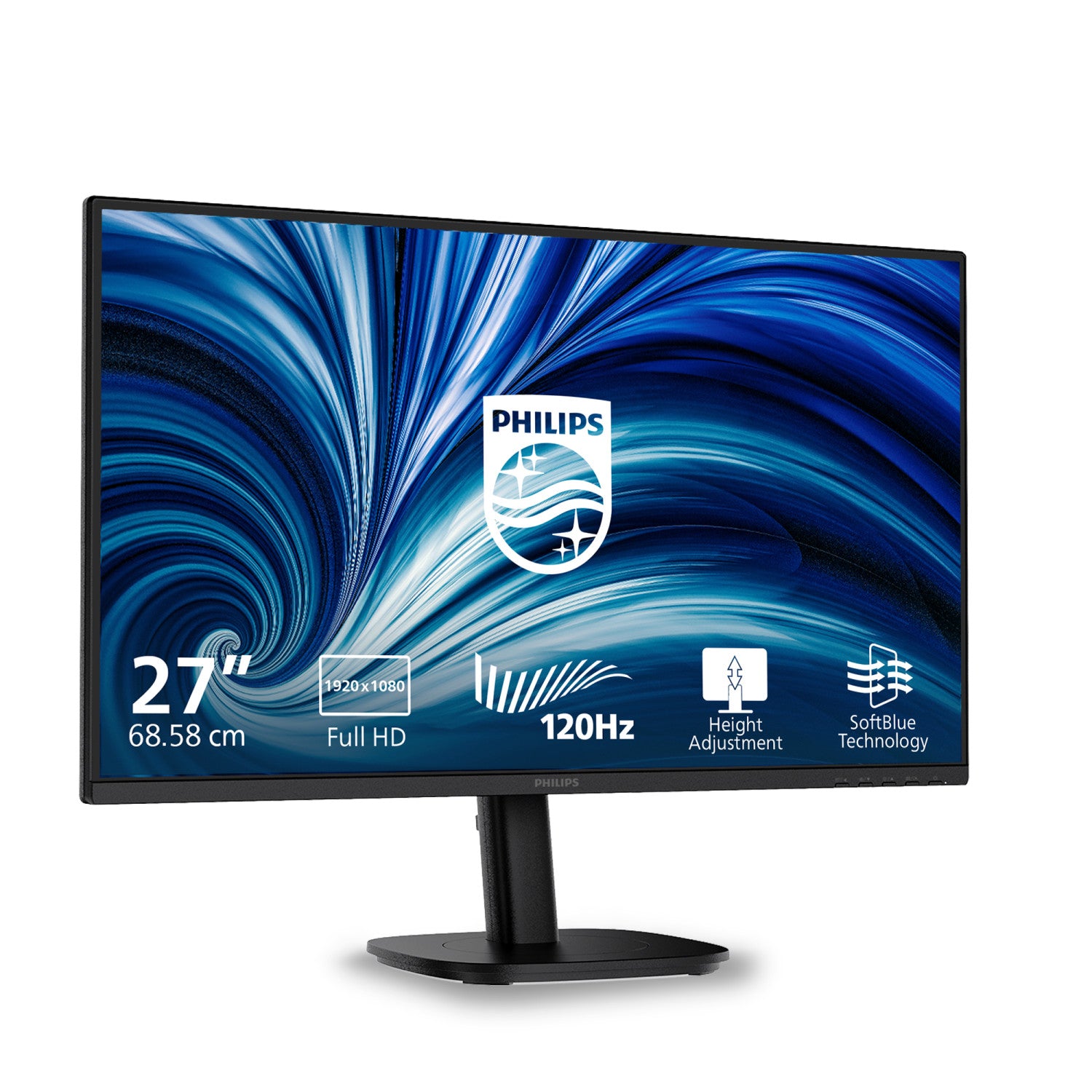 Philips 27IN 16:9 IPS 120HZ 1920X1080 H AS 150MM D-SUB X 1 HDMI X 1X 1.4 Monitor PC 68,6 cm (27") 1920 x 1080 Pixel