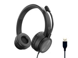 Conceptronic POLONA05B cuffia e auricolare Cablato A Padiglione Musica e Chiamate USB tipo A Nero