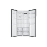 Haier SBS 90 Serie 3 HSR3918ENPG frigorifero side-by-side Libera installazione 528 L E Argento