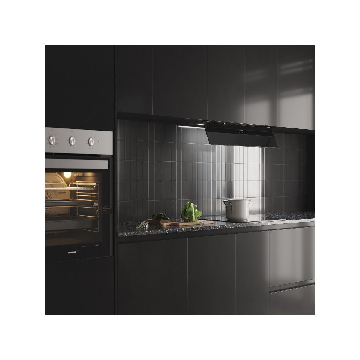 Silverline 3129.9.733.37 Integrato Nero 648 m³/h