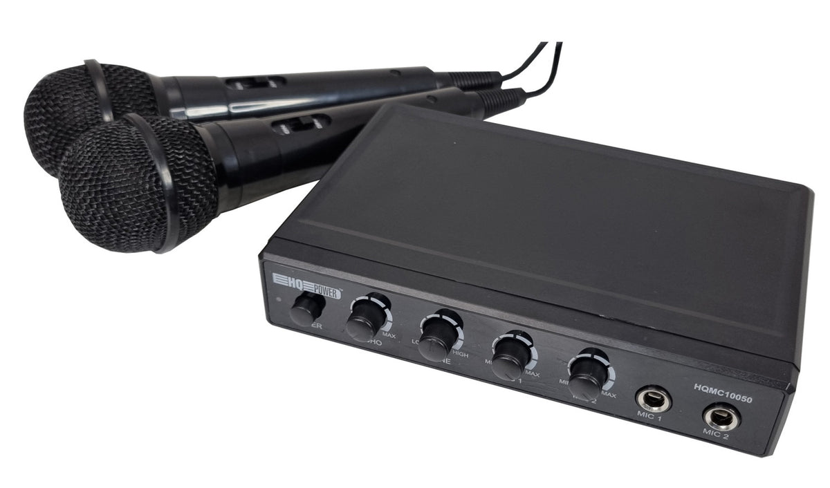 Karma Italiana HQMC 10050 microfono Nero Microfono per karaoke