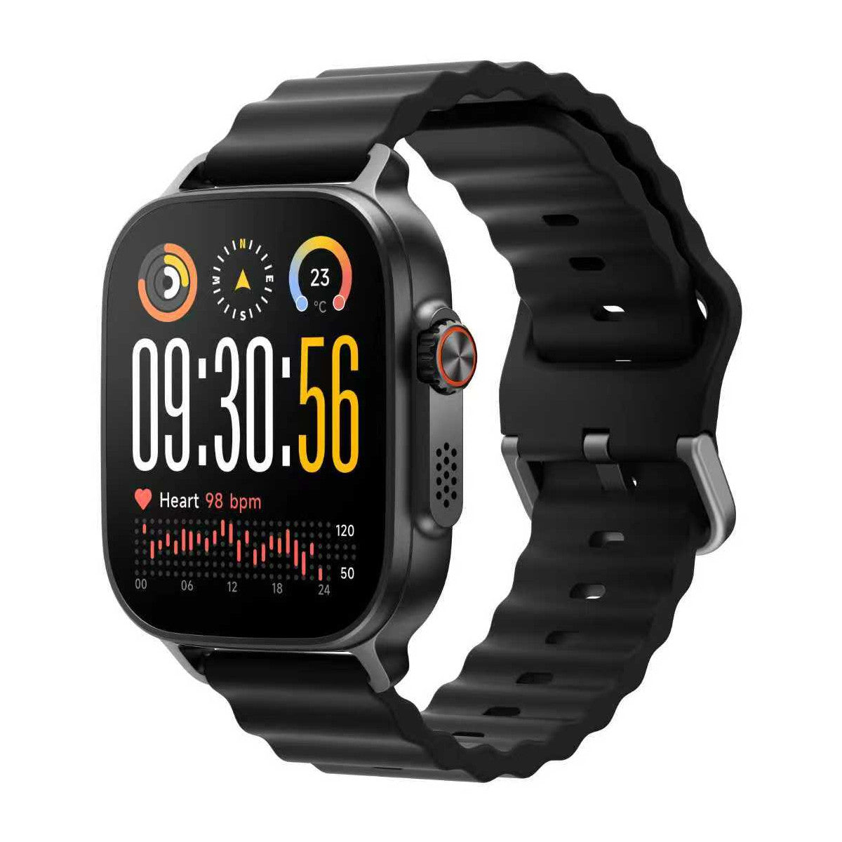 realme Watch 5 5 cm (1.97") AMOLED Digitale 390 x 450 Pixel Touch screen Nero GPS (satellitare)