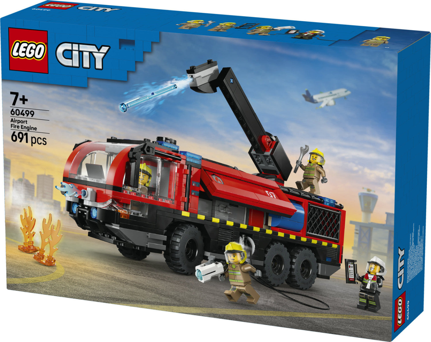 LEGO City Autopompa Dell'Aeroporto 60499 - 691 Pezzi