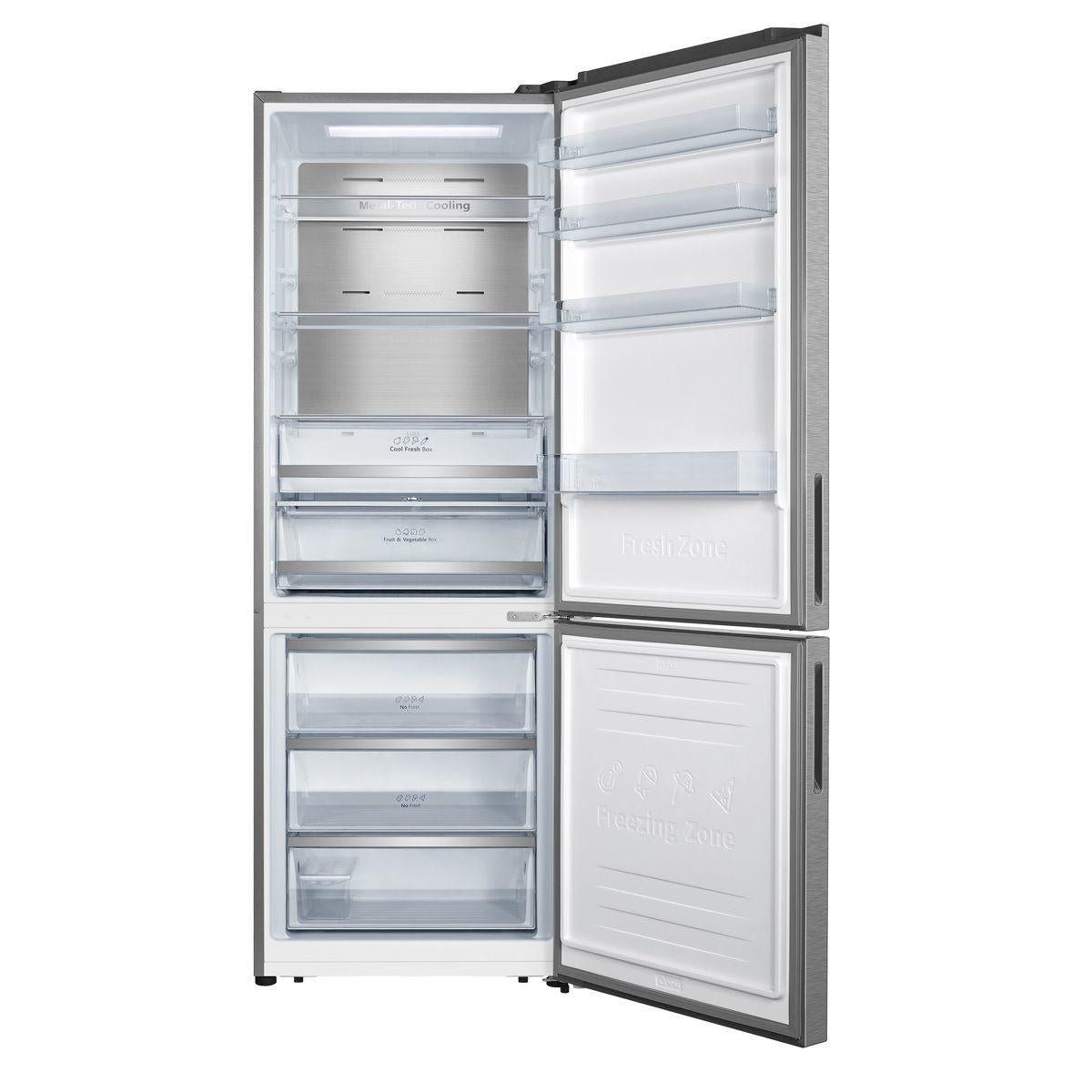 Hisense RB645N4BIE Frigorifero con Congelatore Libera Installazione 495 L Classe E Acciaio Inossidabile