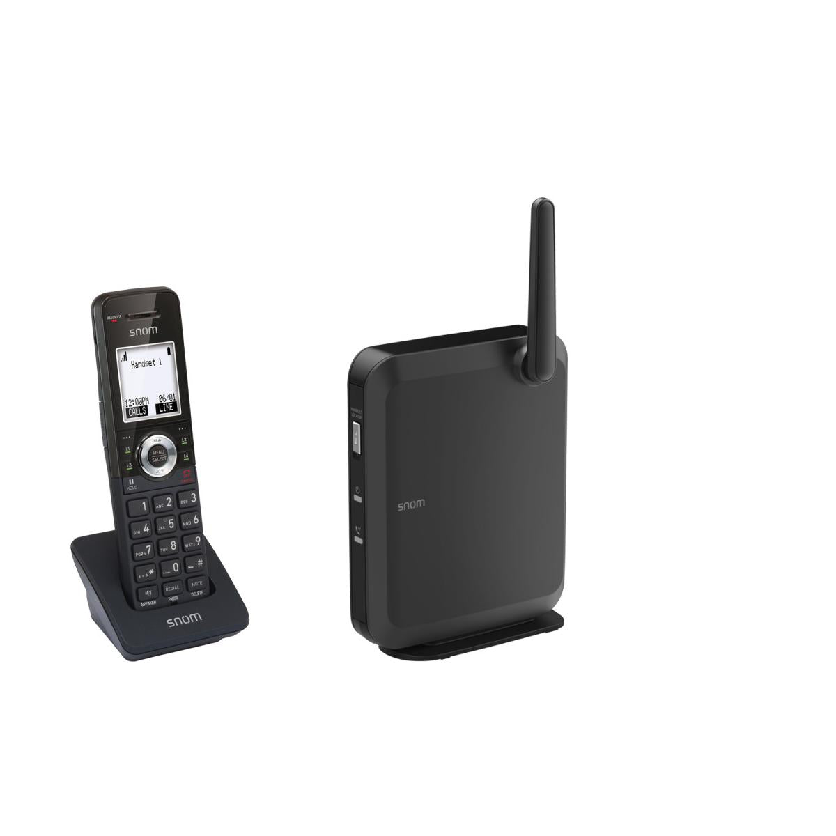 Snom 110 SC DECT Bundle Telefono DECT Identificatore di chiamata Nero