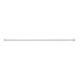 Gedy Asta Doccia Estensibile Bianca 78-135 cm Ø 25 mm in Acciaio