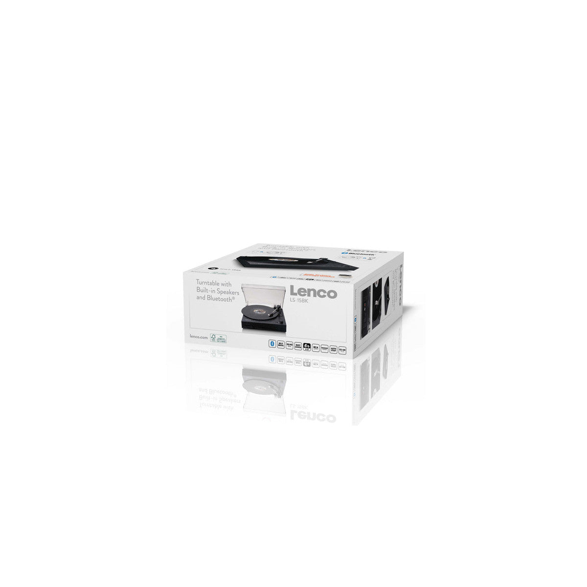 Lenco LS-15BK piatto audio Giradischi con trasmissione a cinghia Nero