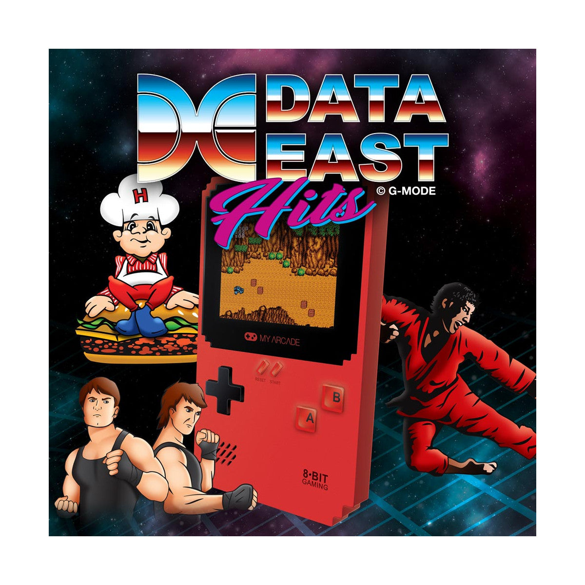 dreamGEAR PIXEL CLASSIC Rosso Gamepad Digitale