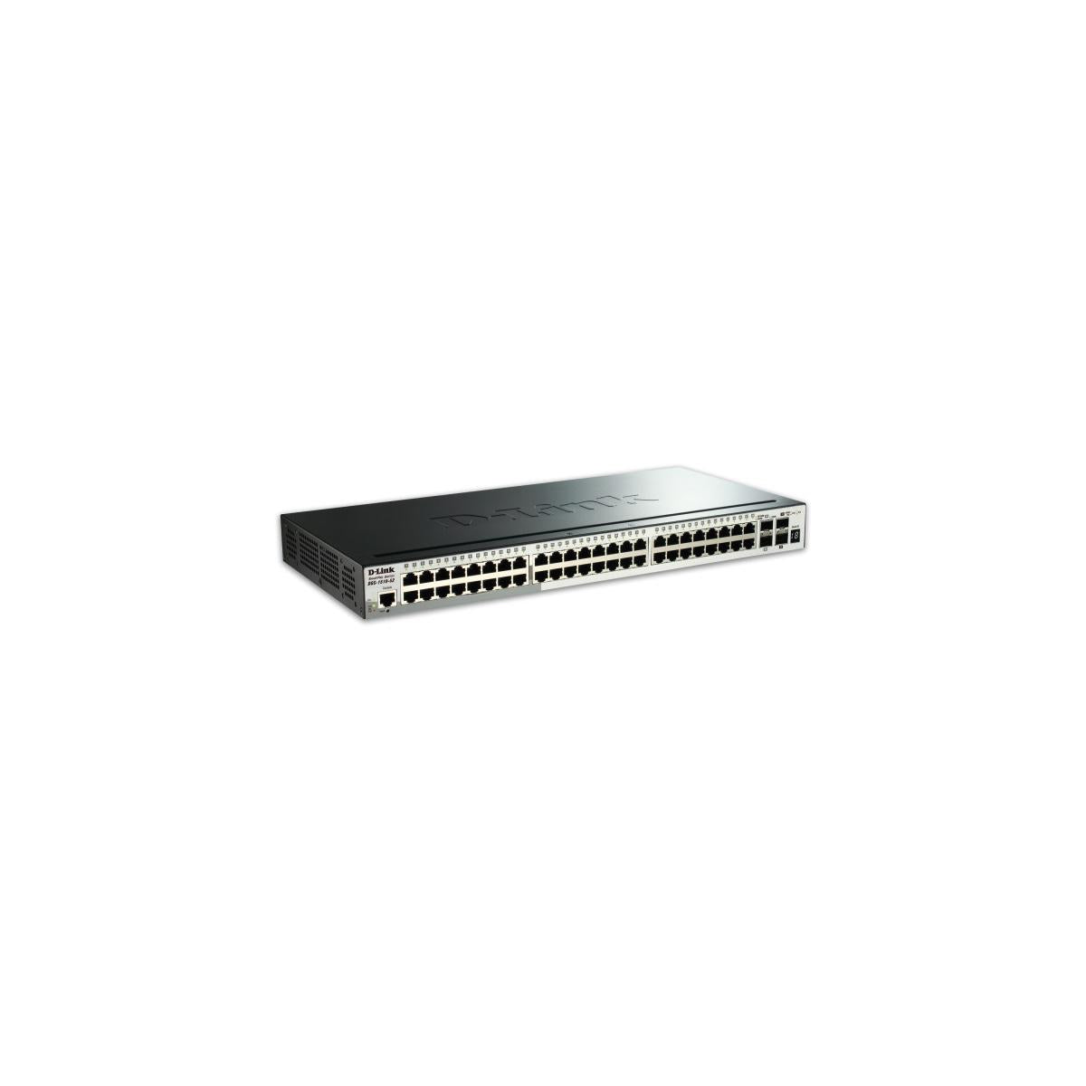 D-Link DGS-1510-52X switch di rete Gestito L3 Gigabit Ethernet (10/100/1000) 1U Nero