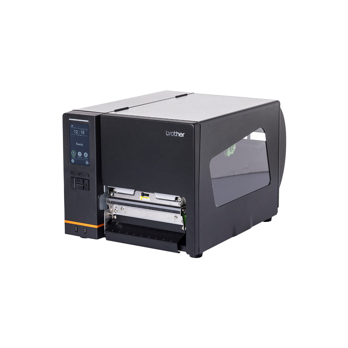 Brother TJ6421TN stampante per etichette (CD) Termica diretta/Trasferimento termico A colori 203 x 300 DPI 304,8 mm/s Cablato Collegamento ethernet LAN Wi-Fi Bluetooth