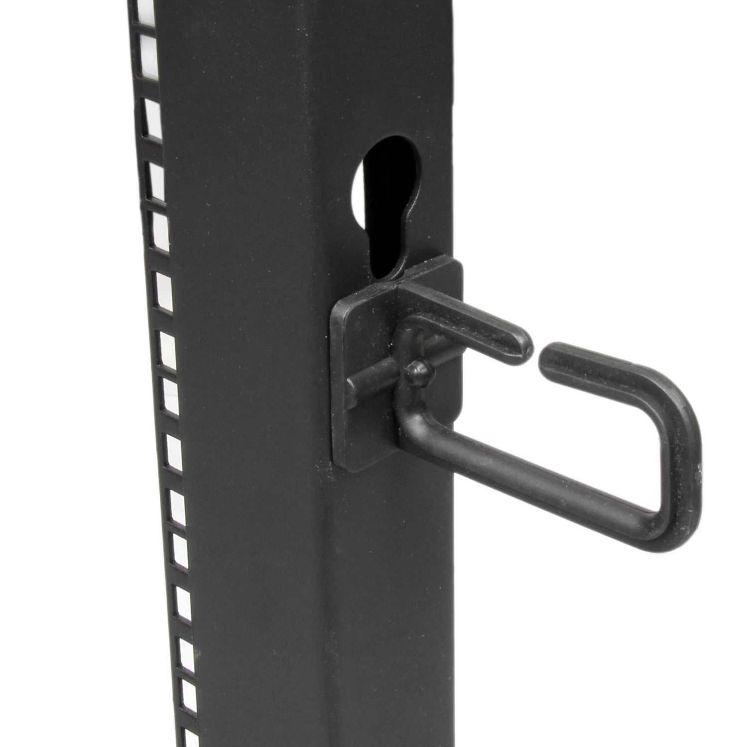 StarTech.com 4POSTRACK8U rack Rack indipendenti Nero