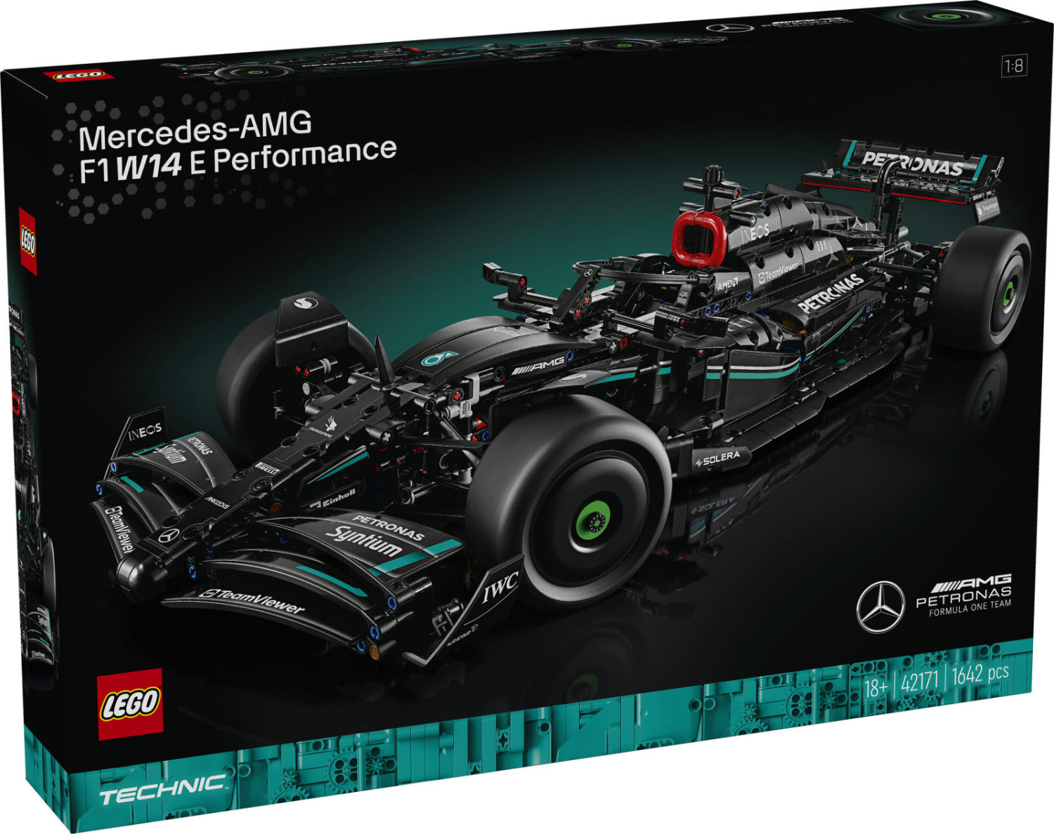 LEGO Technic Mercedes-AMG F1 W14 E Performance 1642 Pezzi 18