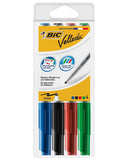 BIC Velleda 1741 evidenziatore 4 pz Tipo di punta Nero, Blu, Verde, Rosso