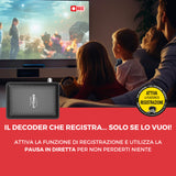 Digiquest RICD1248 set-top box TV Satellite Full HD Nero