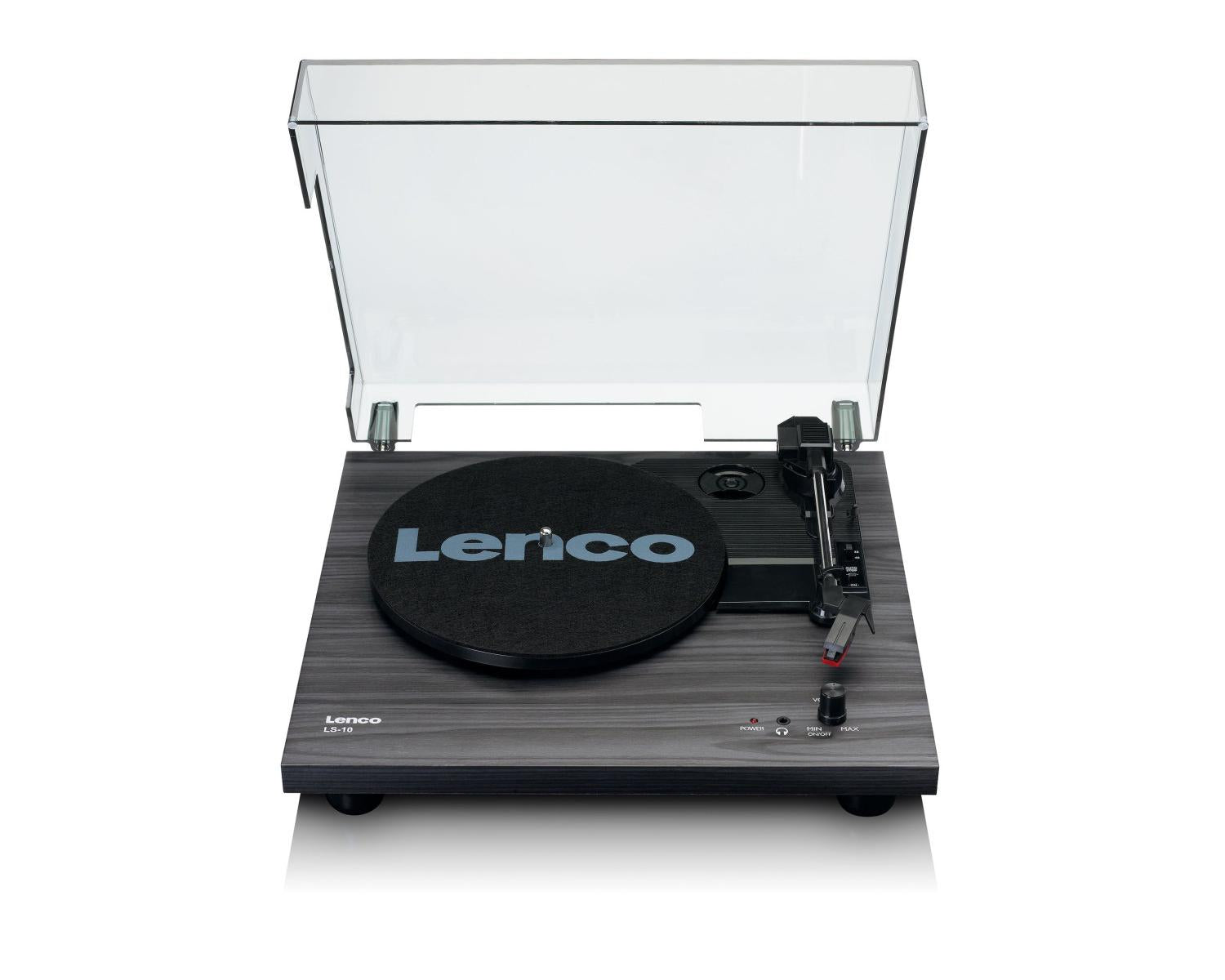 Lenco LS 10 Giradischi con trasmissione a cinghia Nero Semiautomatico