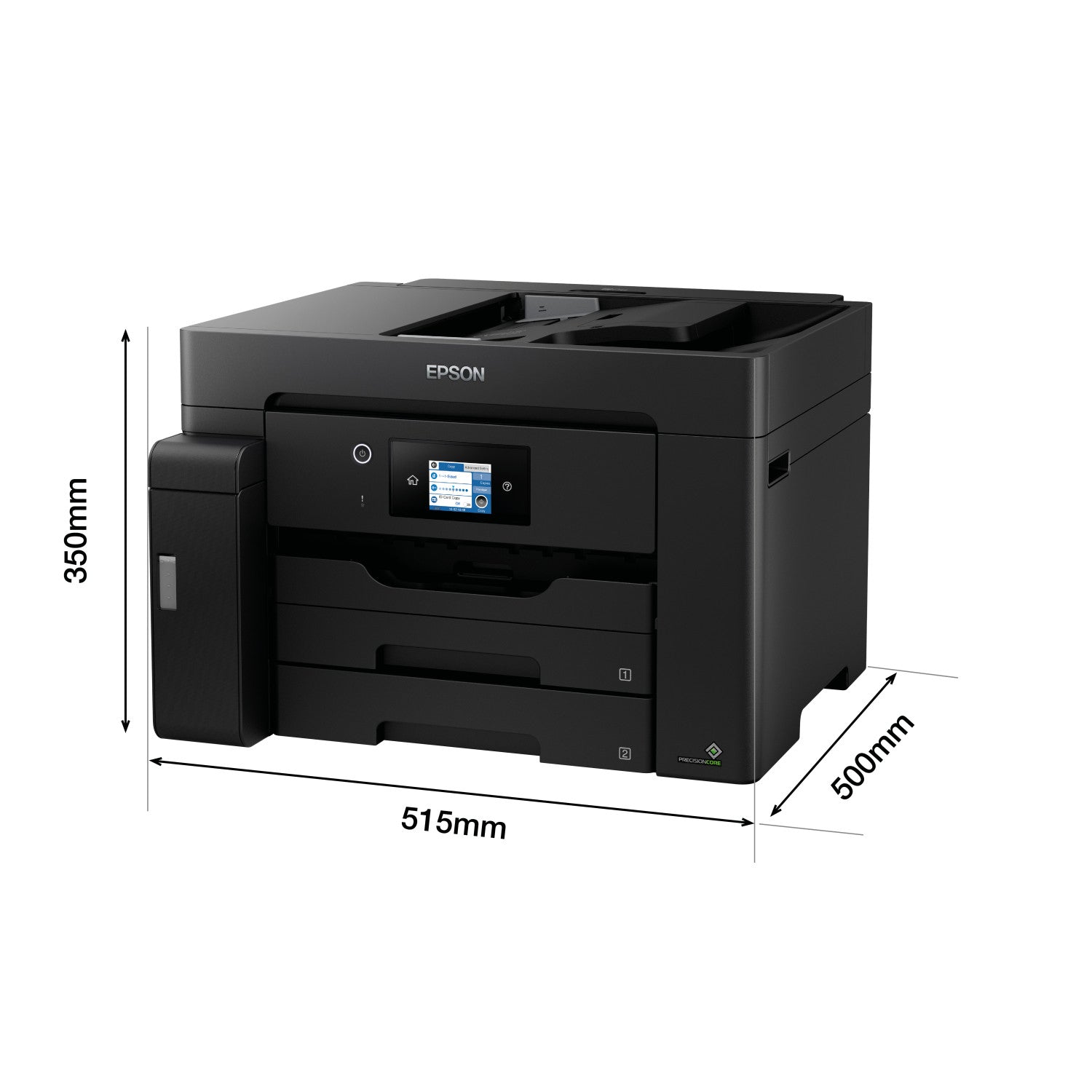 Epson Stampante Multifunzione EcoTank ETM16600 Ad inchiostro A3 4800x2400 DPI 25 ppm WiFi Nero